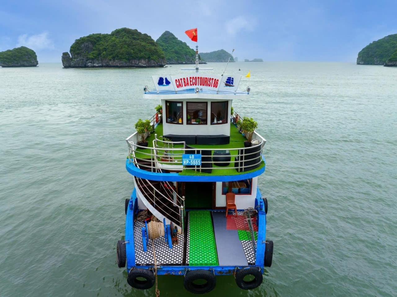 Gia Cat Long Boutique Cat Ba Hotel Chan Chau Екстериор снимка